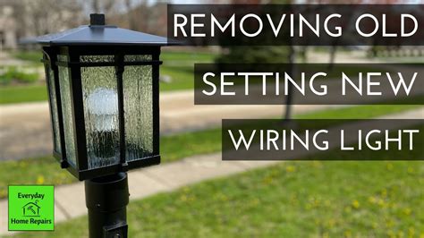 outdoor lamp post socket replacement|outside lamp post outlet replacement.